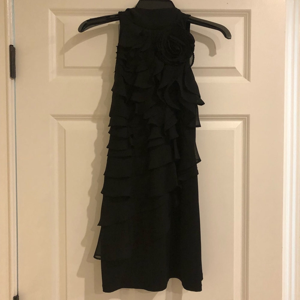 WHBM - Ruffle Mini Shift with Rose - Picture 2 of 6